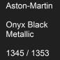 Preview: Aston-Martin, Onyx Black Metallic, 1345 / 1353.